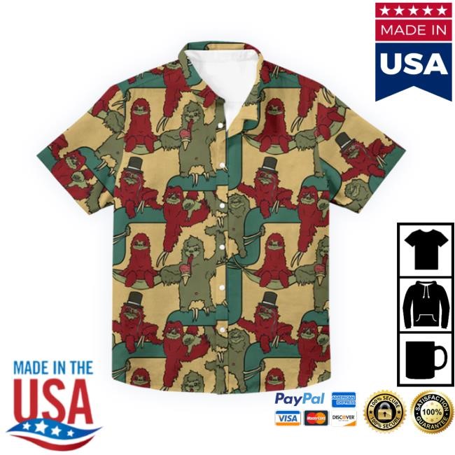 Belovedeverything Store Let's Hang Out Hawaiian Button Up Hawaiian 3d