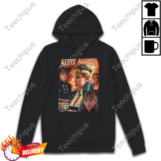 Mummydearestpodcast Annoyed Aunt Agnes Hoodied Sweatshirt