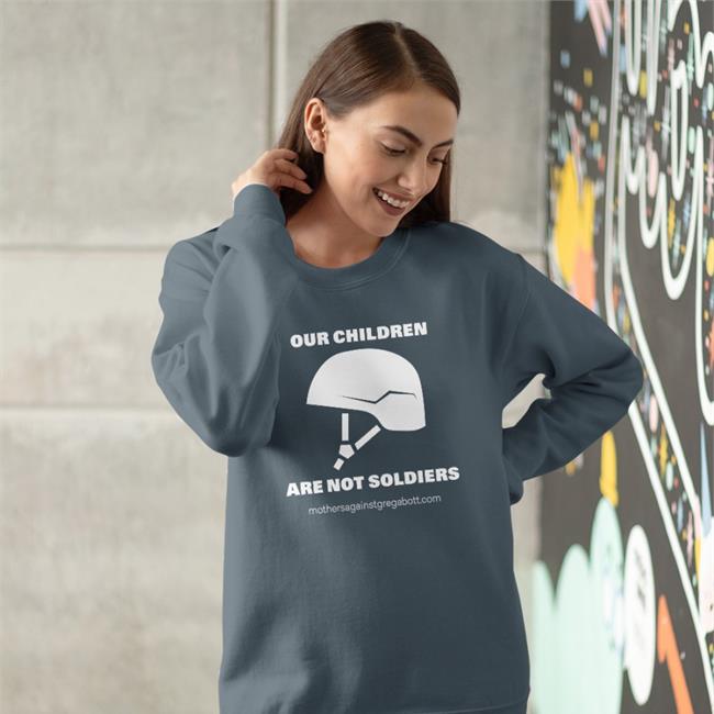 Our Children Are Not Soldiers Hoodie