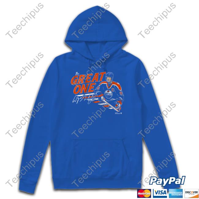 Breakingt Store Wayne Gretzky The Great One T Shirts