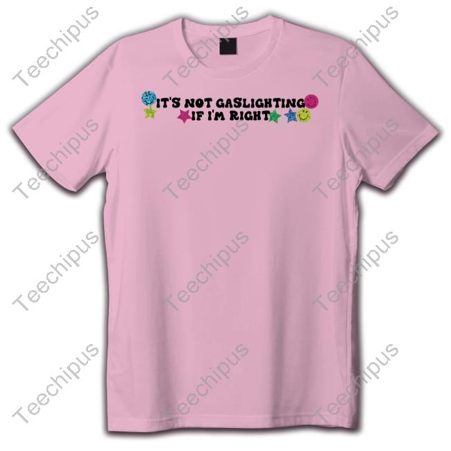 Tarotbybronx It's Not Gaslighting If I'm Right Official Shirt Daddy Pluto