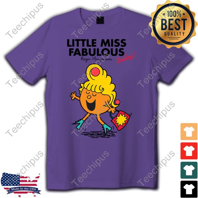 Little Miss Fabulous Roger Hargreaves Darling Tees