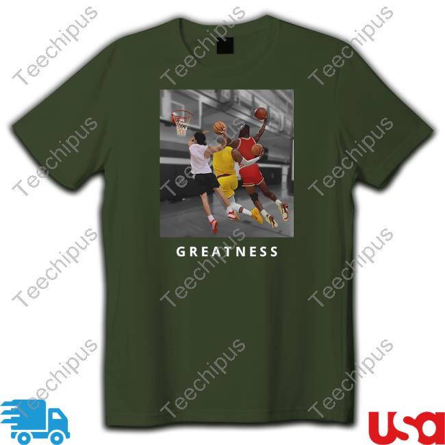 Sean Stackhouse Wearing Greatness Shirt