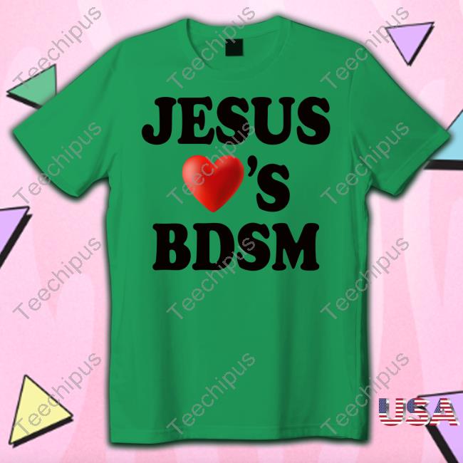 Jesus Heart's Bdsm Long Sleeve Tee Shirt