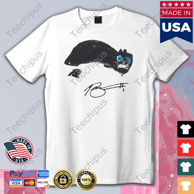 Panthers Bryce Young X Rookie Logo Design Tee Shirt Panthers Bryce Young X Rookie Logo Design Shirt