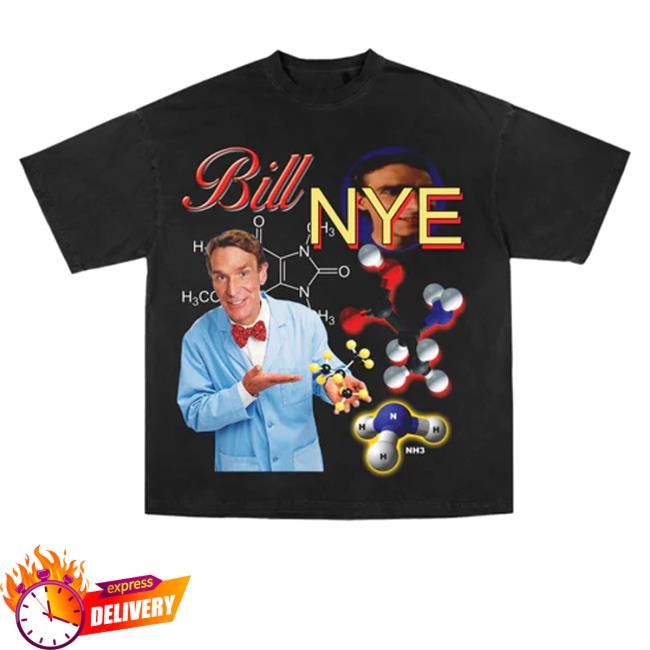 Official Bobsliquorstore Bill Nye Bootleg Shirt