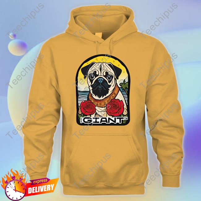 Giant Beard Pug Tee Giant Beard Pug Shirt