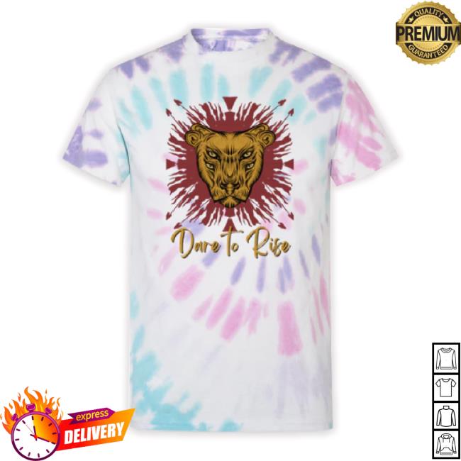 Ninja Yari - Dare To Rise Unisex Tie Dye Hoodie Sweatshirt Pastel Spiral