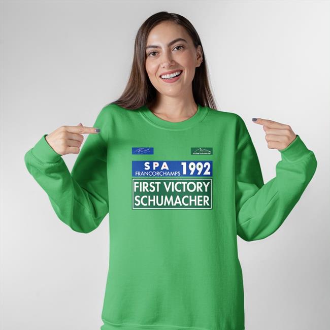Spa Francorchamps 1992 First Victory Schumacher Shirt