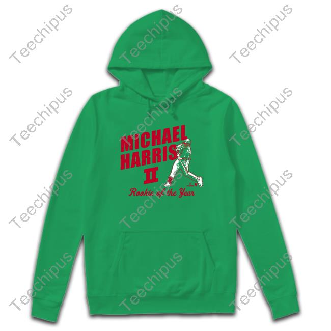 Breakingt Store Michael Harris Ii Rookie Of The Year Long Sleeve Shirt Breakingt Michael Harris Ii Rookie Of The Year Shirt Battery Power