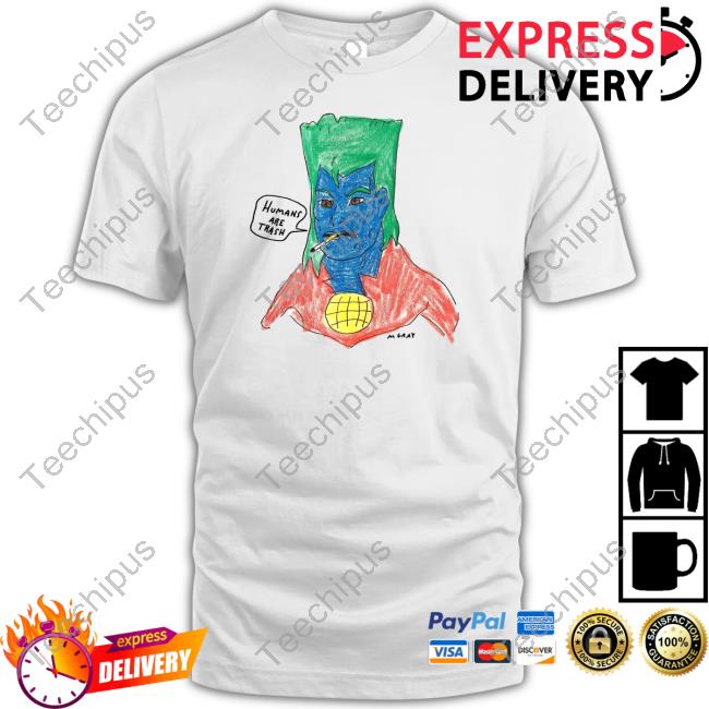 Reallygoodartist Store Humans Are Trash Tee Matt Gray