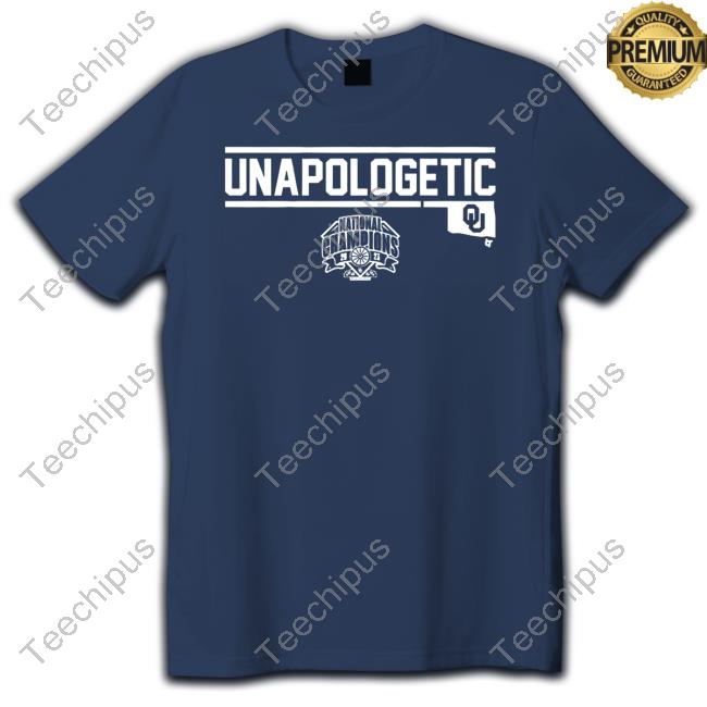 Oklahoma Softball Unapologetic Tee Shirt