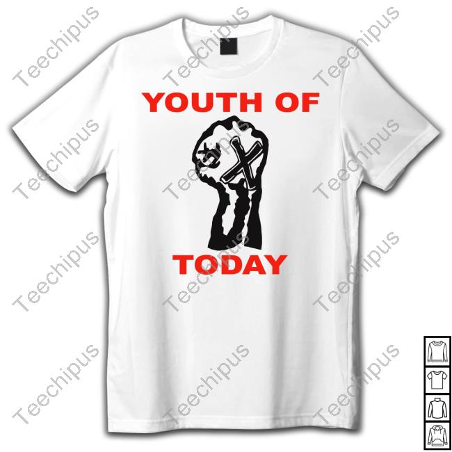 Joe Trohman Wearing Youth Of Today Hoodie
