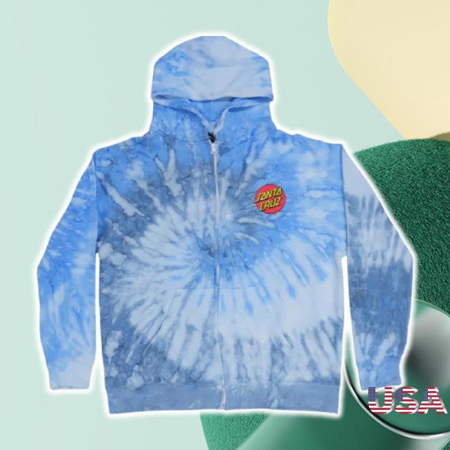 Trending Therail Merch Store Santa Cruz Classic Dot Zip Unisex Sweatshirt Santorini Therail Shop