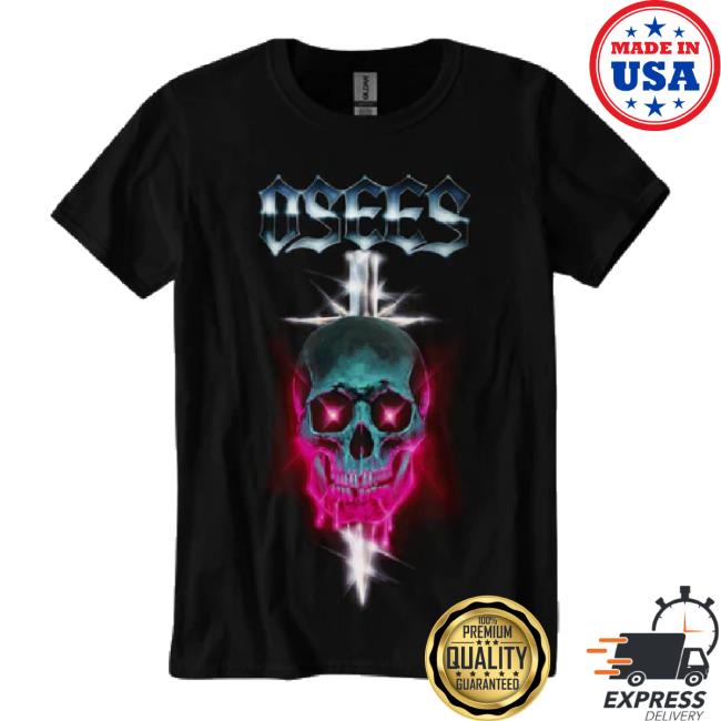 Original Dagger Skull Osees Hoodie Sweatshirt Wax Face Toy Shop