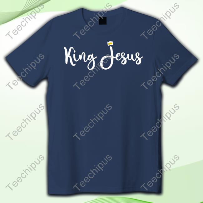 Natebuzz King Jesus Hooded Sweatshirt