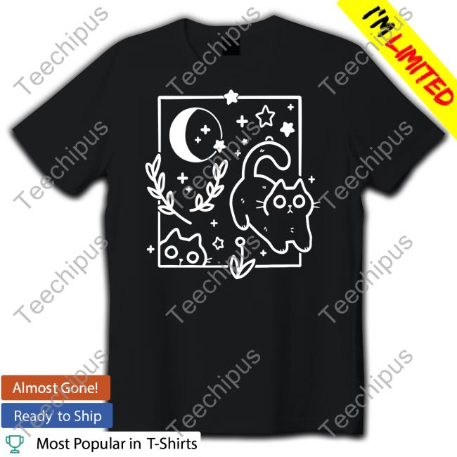 Crowlines Shop Midnight Hour Shirts Cat