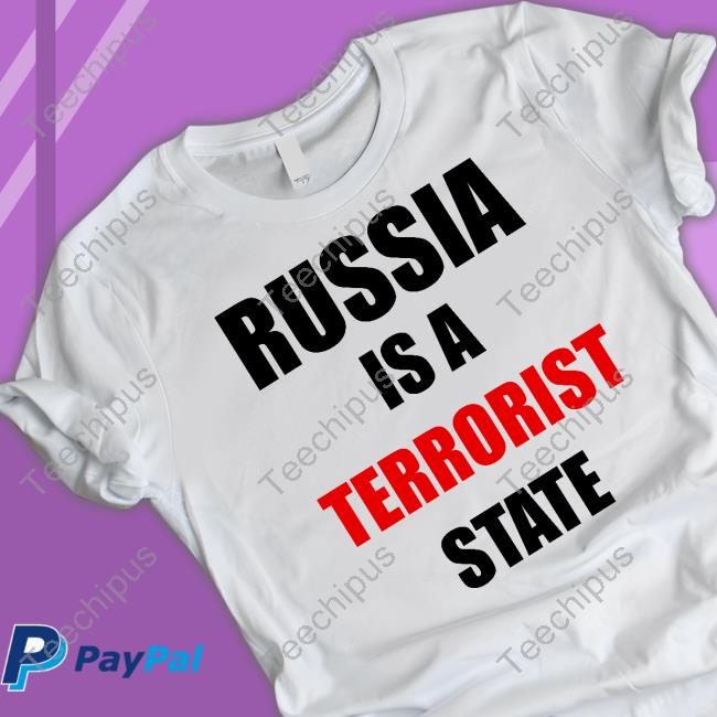 Russia Is A Terrorist State Long Sleeve Tee