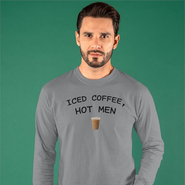 Austin Yeahabsolutelyy Iced Coffee Hot Men Shirt Austin Yeahabsolutelyy Iced Coffee Hot Men Tee Shirt