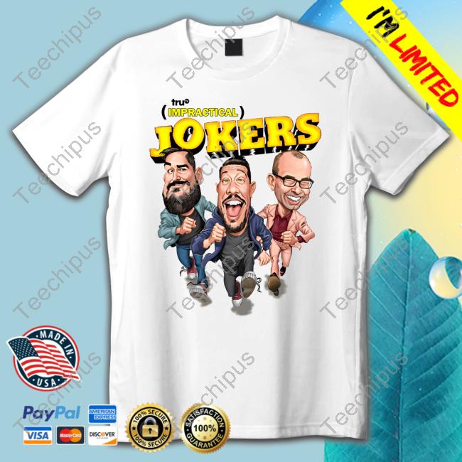 Impractical Jokers Official Caricature Logo Sweatshirt