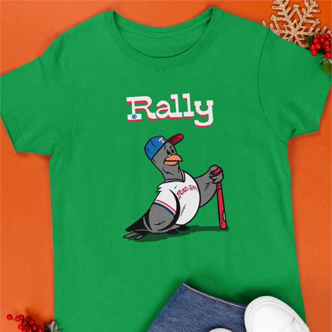 Bird Rally Tee Texas Rangers Bird Rally Sweatshirt