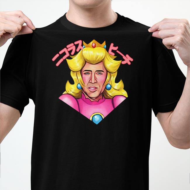 Princess Nicholas Peach Tee Shirt