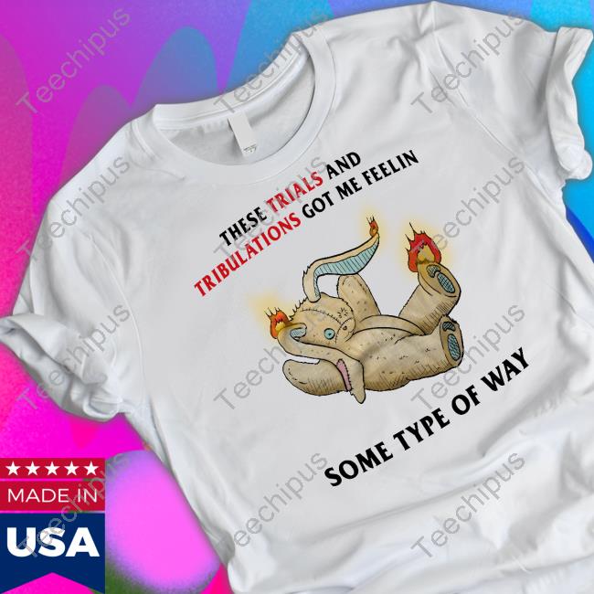 Artbyjmcgg These Trials And Tribulations Got Me Feelin Some Type Of Way T Shirt