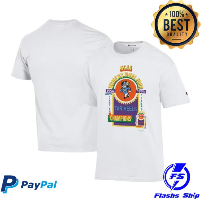 Original North Carolina Tar Heels Champion 1994 Ncaa Women’S Basketball National Champions Anniversary Long Sleeve Tee