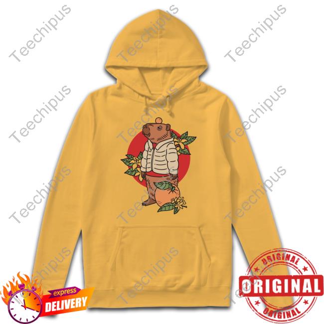 Capybara Man Oranges Hoodie
