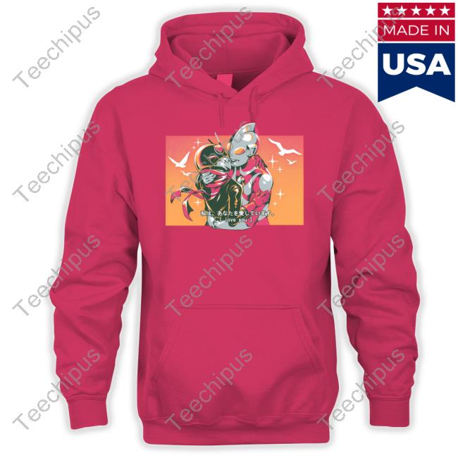 Tokuswag Tokusatsu I Love You Long Sleeve T Shirt