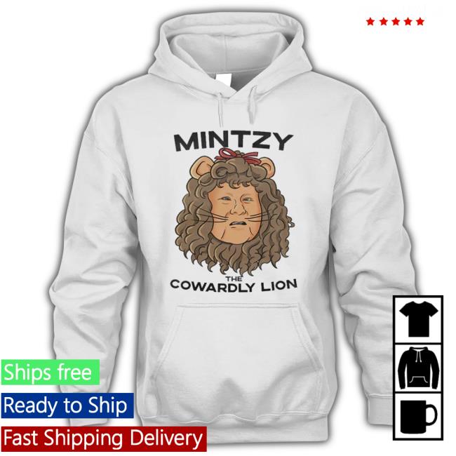 Mintzy The Cowardly Lion Tee Mintzy The Cowardly Lion Hoodie