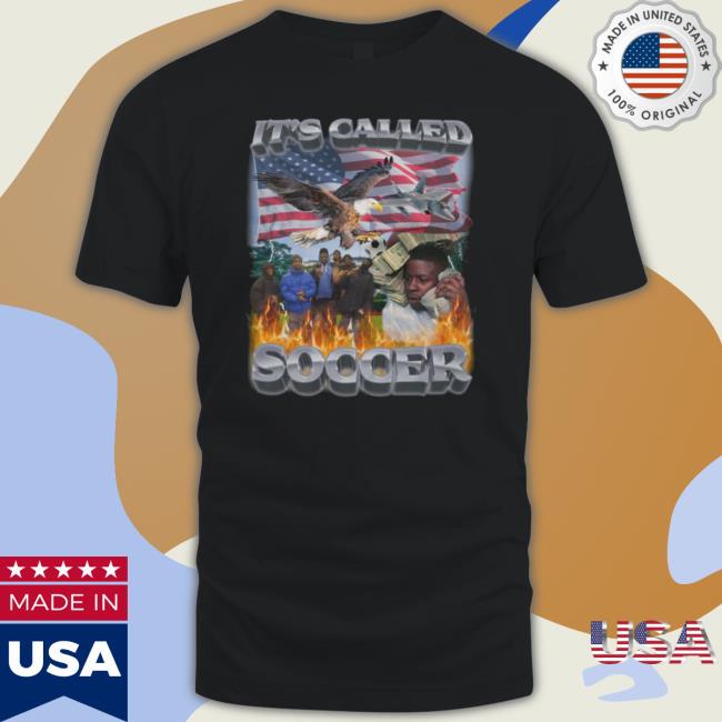 Swagstimulus Black Team Money Phone It’S Called Soccer Usa Long Sleeve Shirt