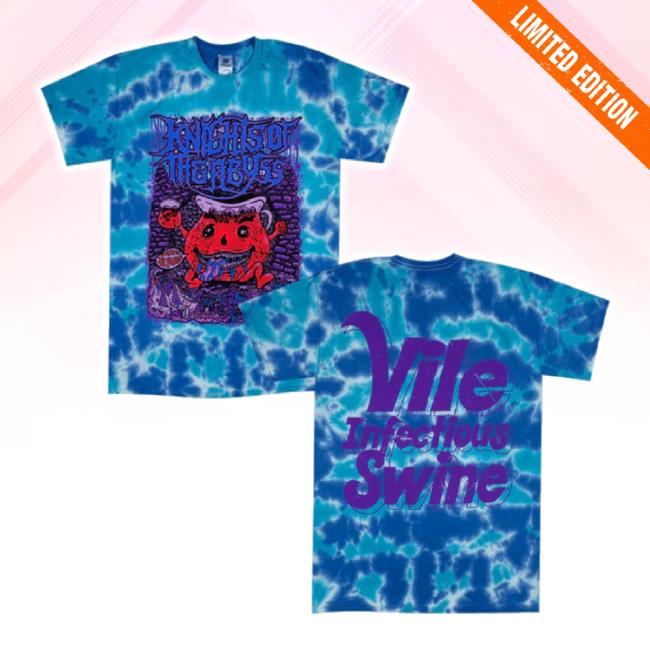 Trending Zoom Knights Of The Abyss Kool-Aid Blue Tie-Dye T-Shirt