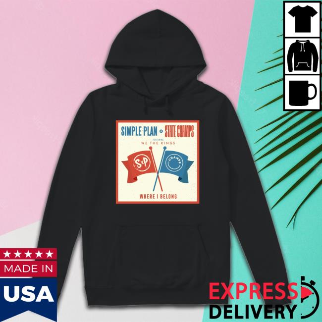 Simple Plan And State Champs S X P Champs Logo Crewneck Sweatshirt