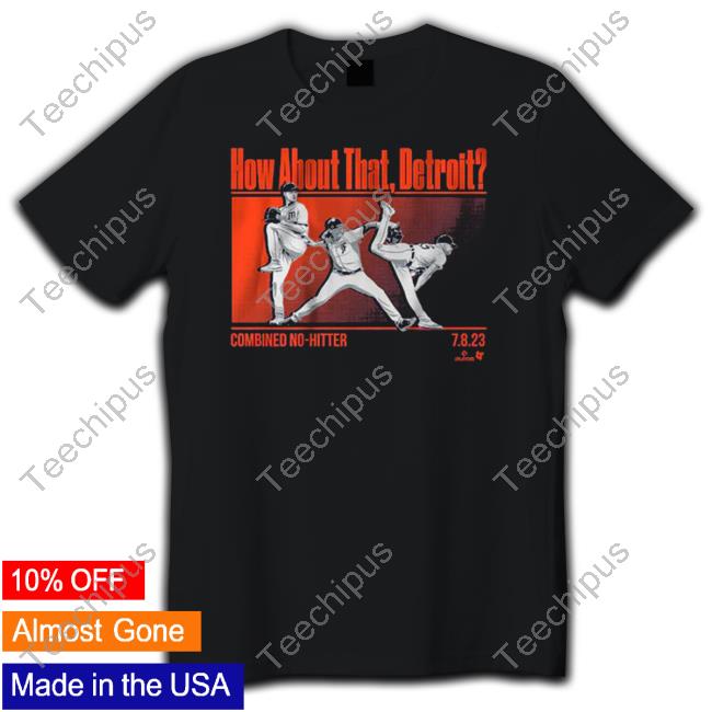 Matt Manning, Jason Foley, Alex Lange: Combined No-Hitter Tee Shirt