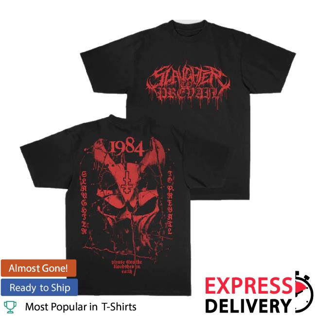 Trending Slaughter To Prevail Merch Store Slaughter To Prevail - 'Demolisher' New Shirt (Black) Sumerianrecords Shop