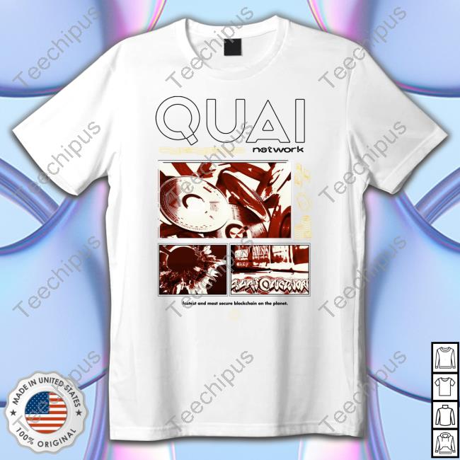 Quai Network Fastest And Most Secure Blockchain On The Planet Long Sleeve T Shirt