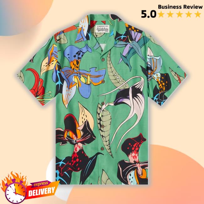 Clothbase Merch Wacko Maria Floral Hawaiian Shirt