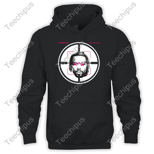 Sneaky Swerve's Platinum Max Hand For A Hand Tee Micdrop Aewdynamite