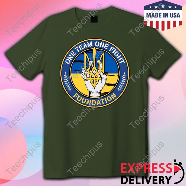 One Team One Fight Foundation Sweatshirt Official Ukraine One Team One Fight Foundation Shirt