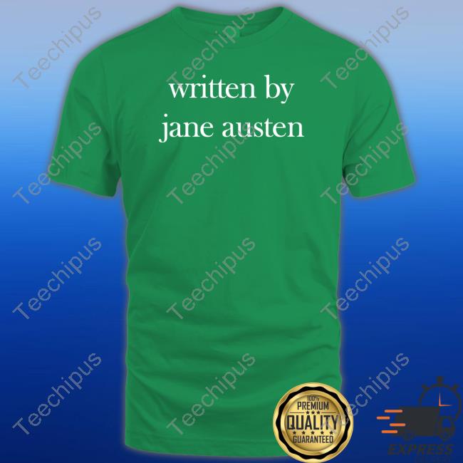 Written By Jane Austen Hoodie