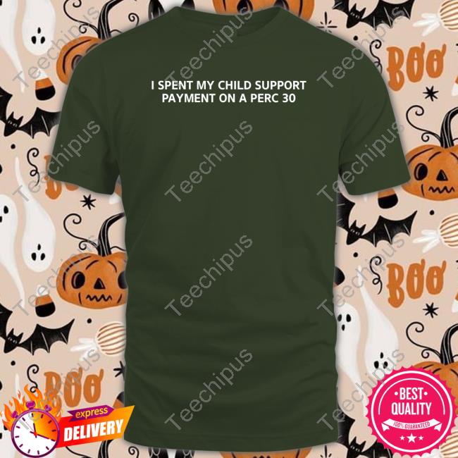Unprofessional Apparel I Spent My Child Support Payment On A Perc 30 Hoodie