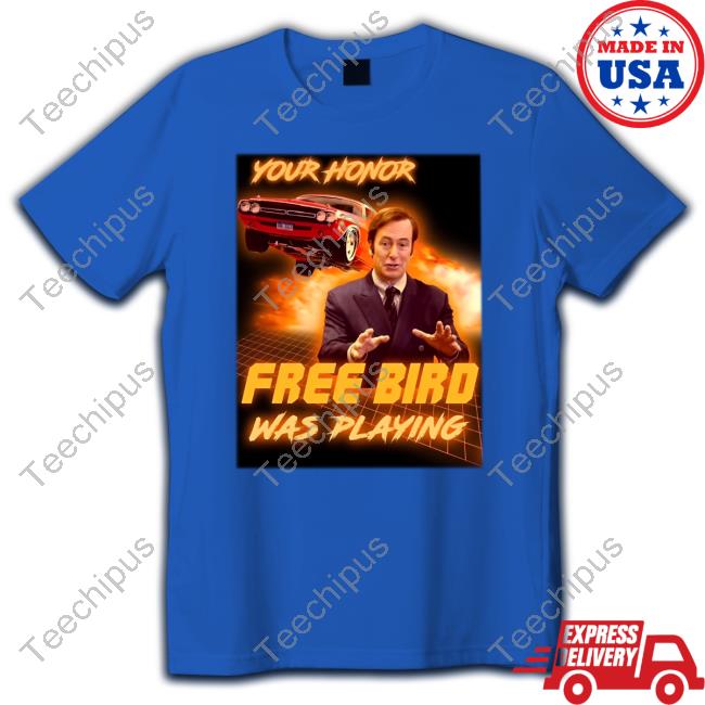 Your Honor Free Bird Was Playing Hoodie