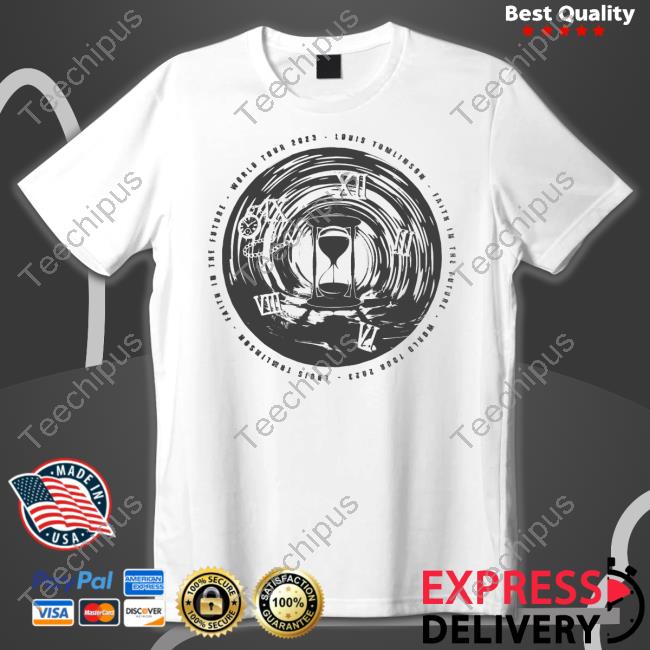 Louis Tomlinson Faith In The Future World Tour 2023 White Unisex Sweatshirt