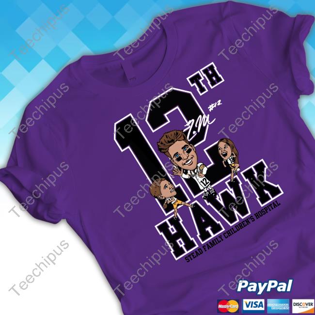 Cade Mcnamara 12Th Hawk Stead Family Children's Hospital Tee Shirt