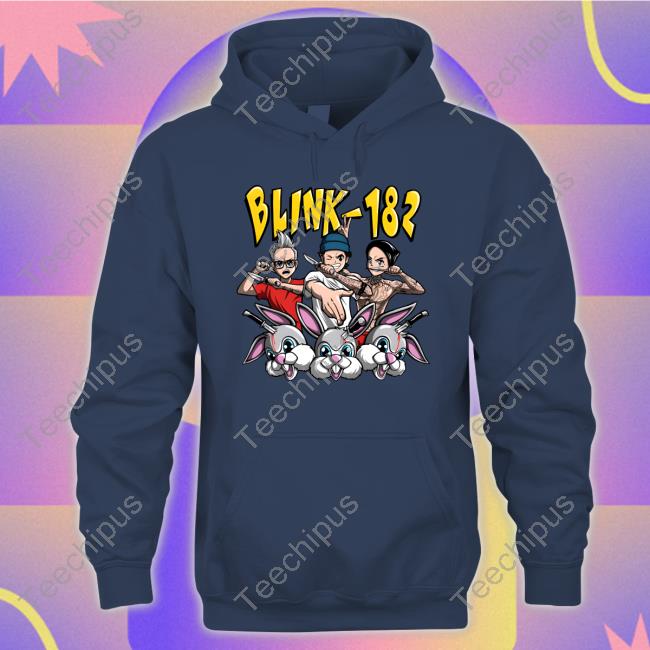 Blink 182 Merch Throwing Knives Tee Shirt