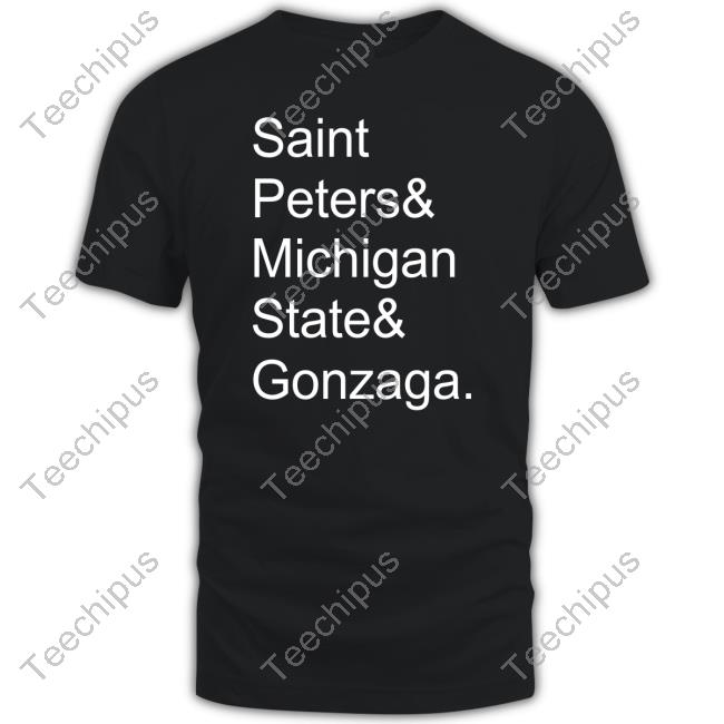 John Calipari Saint Peters & Michigan State & Gonzaga Hoodie