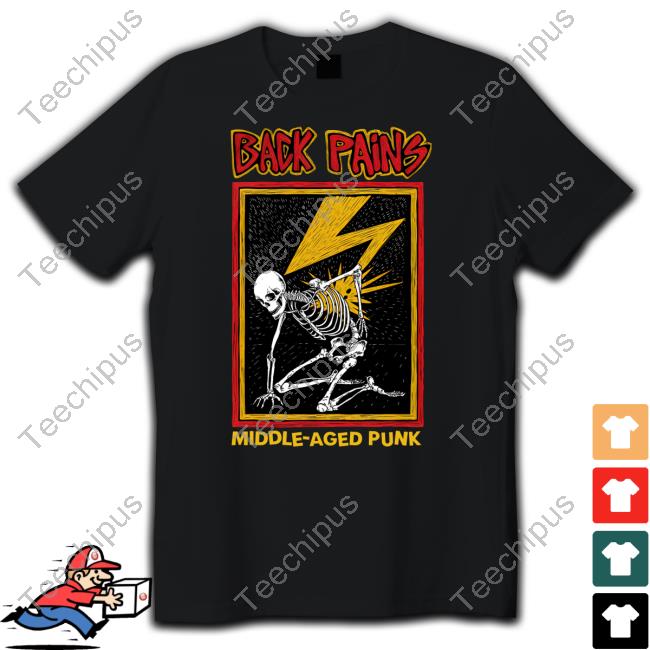 Watson Design Back Pains Middle Aged Punk Sweatshirt