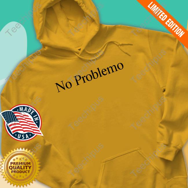 Santi Aldama Wearing No Problemo Sweatshirt