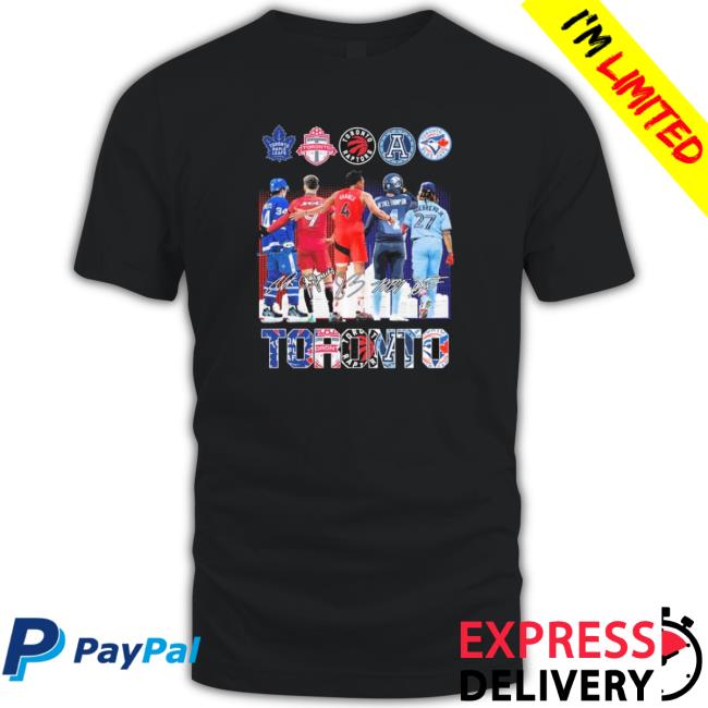 Toronto Team Sport Toronto Logo Signature Crewneck Sweatshirt